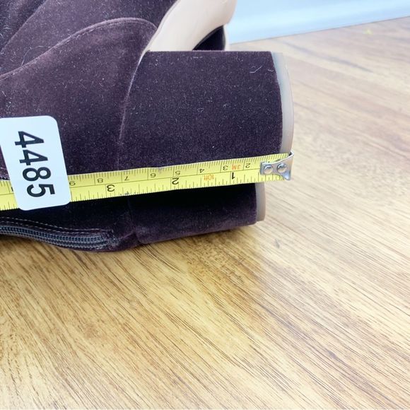 Coconuts by Matisse Brown Velvet OTK Thigh Boot 9 - Picture 6 of 12